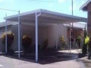 {Steel carport}
