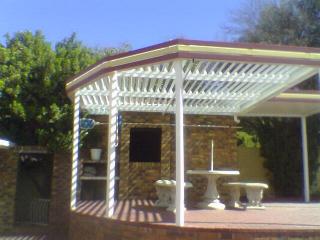 {Aluminium louvre Awning}