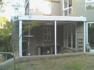 {Aluminium louvre Awning}